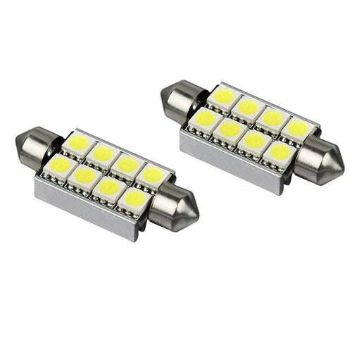 Dome - 5050 - 42mm - 8SMD - Wit Dome - 5050 - 42mm - 8SMD - Wit